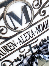 Custom Last Name Sign – Interchangeable Icons – Personalized Family Name Wall Décor – Seasonal Holiday Wood Sign