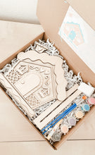 Christmas Nutcracker, Ballerina, GingerBread House, Rocking Horse Kids DIY Painting Kits