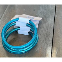Foil Colors Silicone Bangle Bracelets - OBX Prep