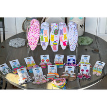 Easter Bunny Latte Seed Beaded Dangle Earrings OBX Prep Exclusive!