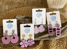 Preppy Trellis Earring Collection – Handmade in the OBX
