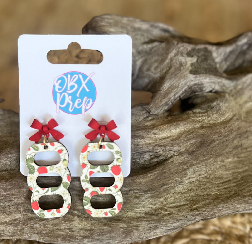 Strawberry Fields Forever Triple Hoop Earrings – Handmade in the OBX