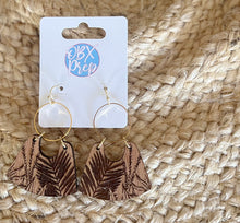 Botanical Birch Arch Dangle Earrings – Handmade in the OBX
