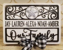 Custom Last Name Sign – Interchangeable Icons – Personalized Family Name Wall Décor – Seasonal Holiday Wood Sign