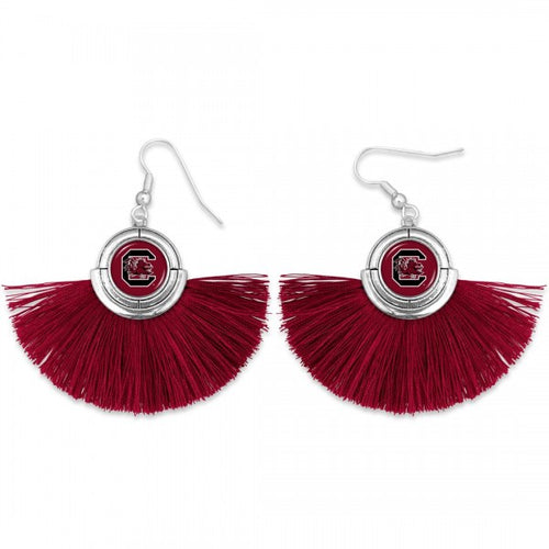 Collegiate Game Day Tassel Earrings - MS State, Clemson, LSU - OBX Prep