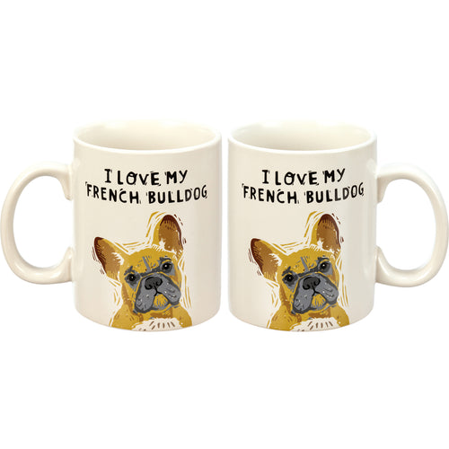 I Love My French Bulldog Mug