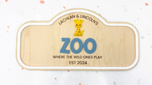 Personalized Kids Play Sign | Custom Pretend Play Shop Sign | Playroom Decor