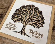 Family Tree Filigree Personalized Sign