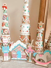 Christmas Nutcracker, Ballerina, GingerBread House, Rocking Horse Kids DIY Painting Kits.