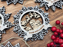 Handcrafted Winter Wonderland Ornaments | Layered Baltic Birch & Pattern Ply Snowflakes | Christmas Tree Décor with Santa, Snowman, Nativity & More