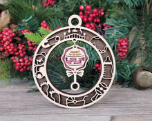 Handcrafted Christmas Dangle Ornaments | Baltic Birch Wood | OBX Made | 24 Designs for Holidays, Pets, Weddings & More