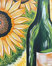 DIY Sunflower Paint Kit – Sip & Paint Night | Pre-Sketched Canvas | Cozy Creative Art Kit