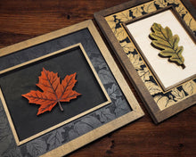Harvest Frames Collection – Fall Wall Décor | Handmade Wood Frame with Pumpkin, Leaf, Acorn, Pinecone, or Cornucopia | OBX Rustic Home Décor