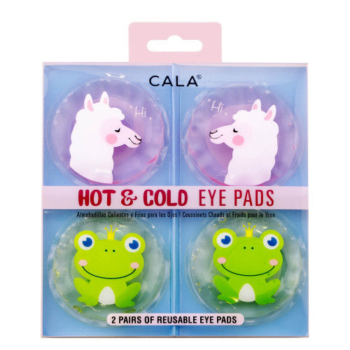 Hot and Cold Eye Pads- Llama and Frog