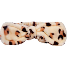 Plush Bow Headbands in Cheetah Print. - OBX Prep