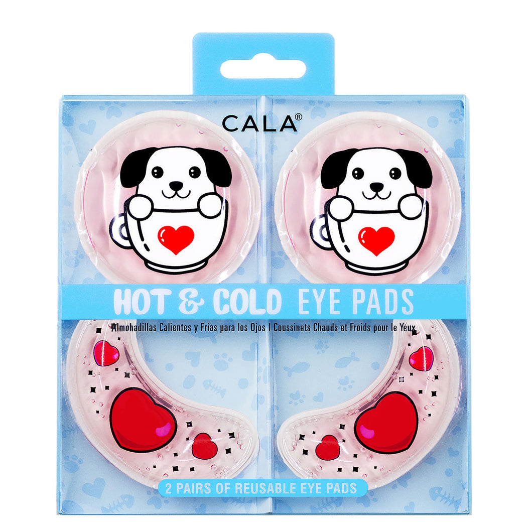 Hot and Cold Eye Pads- Puppy Hearts