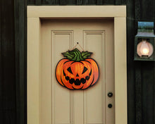 Hand-Painted Spooky Pumpkin Signs | Halloween Door Décor | Two-Layer Baltic Birch | 6 Designs