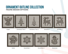 Handcrafted Christmas Shiplap Style Birch Wood Framed Signs – 9 Holiday Designs
