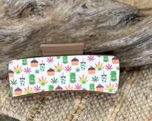 Happy Herb Leaves Hair Claw – Hand-Painted OBX Hair Accessory, Gummies & Kitschy Plant Vibes