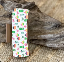 Happy Herb Leaves Hair Claw – Hand-Painted OBX Hair Accessory, Gummies & Kitschy Plant Vibes