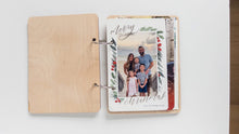 Handmade Wood Christmas Card Album | Personalized Birch Keepsake | Engraved Holiday Card Holder | Custom Christmas Memory Book | OBX Made