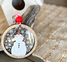 Snow Cold Snowman Ornament | OBX Hand Painted Christmas Decor