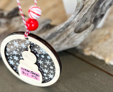 Snow Cold Snowman Ornament | OBX Hand Painted Christmas Decor