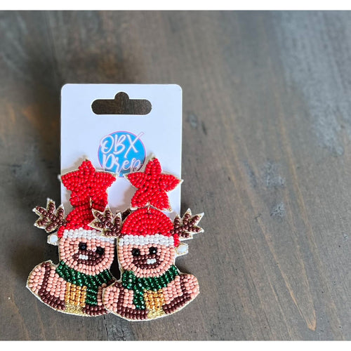Little Reindeer Seed Beaded Christmas - OBX Prep