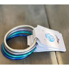 Foil Colors Silicone Bangle Bracelets - OBX Prep