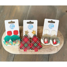 Christmas Town Acrylic Drop Earrings - OBX Prep