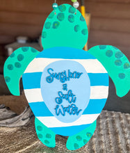 Hand Painted Sea Turtle Door Hanger