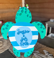 Hand Painted Sea Turtle Door Hanger