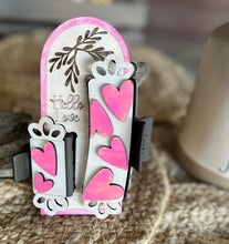 Hello Love Valentine's Day Heart Hair Claw Clip Gift Set