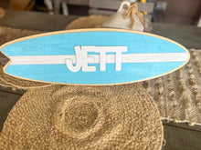 Handcrafted Personalized Surfboard Wood Sign