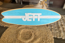 Handcrafted Personalized Surfboard Wood Sign