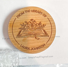 Personalized “From the Library Of” Book Stamp
