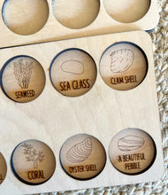 OBX Beach Hunt Scavenger Hunt Board | Kids Beach Activity | Coastal Travel Toy | Outer Banks Vacation Gift | Wooden Beach Treasure Hunt