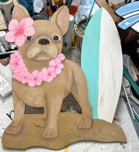Coastal Frenchie Statement Door Hanger