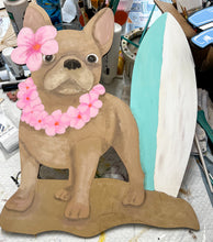 Coastal Frenchie Statement Door Hanger
