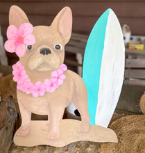 Coastal Frenchie Statement Door Hanger