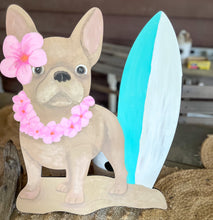 Coastal Frenchie Statement Door Hanger