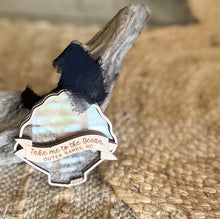 Personalized Beach Sand Ornament | Outer Banks Shell Keepsake | Custom Beach Vacation Memory Ornament | Coastal Christmas Ornament | Car Charm