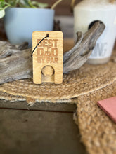 Personalized Golf Tee Holder Clip | Custom Golf Bag Organizer | Father’s Day Gift