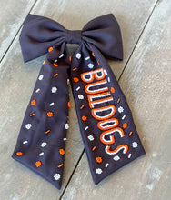 Custom Beaded Hair Bows Team and School Spirit and More.