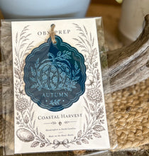 Coastal Harvest Engraved Ornaments | Blue & White Acrylic or Baltic Birch