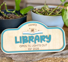 Personalized Kids Play Sign | Custom Pretend Play Shop Sign | Playroom Decor