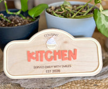 Personalized Kids Play Sign | Custom Pretend Play Shop Sign | Playroom Decor