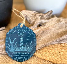 Coastal Harvest Engraved Ornaments | Blue & White Acrylic or Baltic Birch