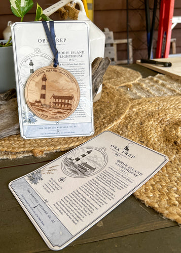 OBX Heritage Series 01 0 Bodie Lighthouse Ornament