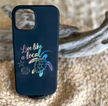 Live Like a Local – Engraved Silicone Phone Case for iPhone 15